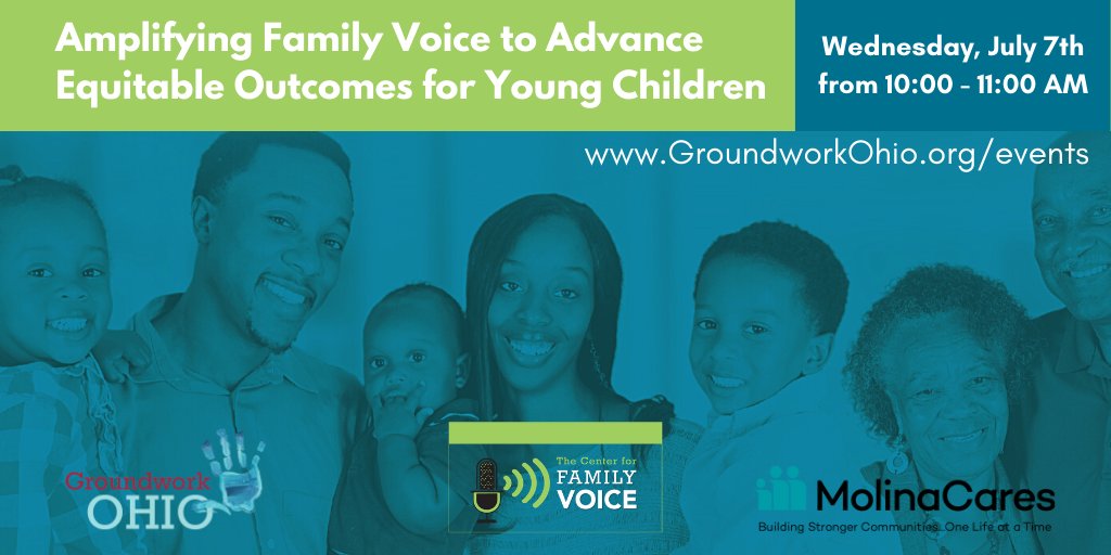When parents are more engaged, children do better. Yet families are often left out of policy decisions that directly impact children's development.

Join us for a conversation on how Ohio can empower families in shaping the policies that affect their kids. ow.ly/Prqg50Fl8JM