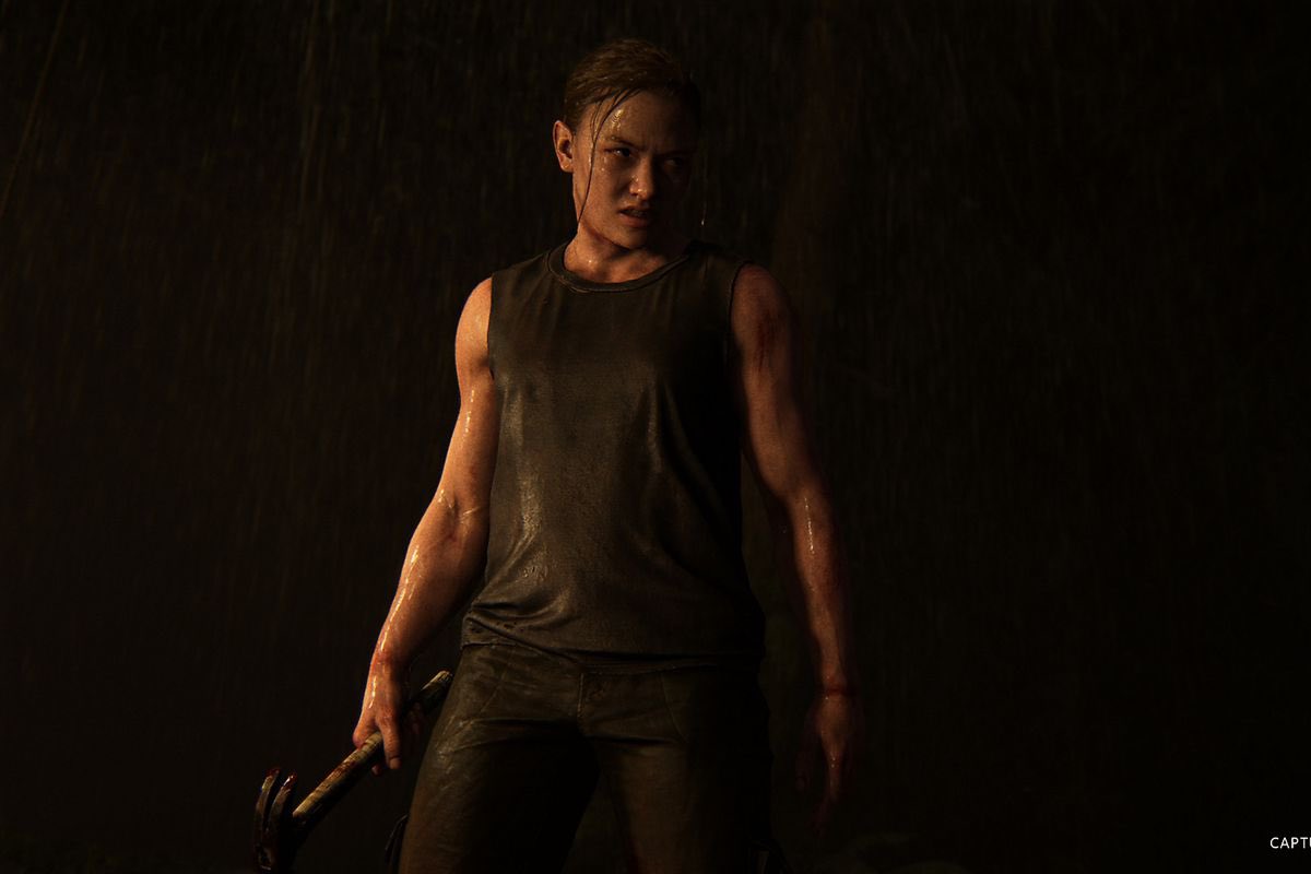 hutchinson's tweet photo. Cool announcement time: next week’s guest for the “Fitter, Happier” pod is game dev/Twitch partner/vfx artist/game actor @Jocelyn_Mettler, who you may recognize as Abby.

To say I’m excited would be an understatement. I have so many questions. https://t.co/T1ZKSie2za