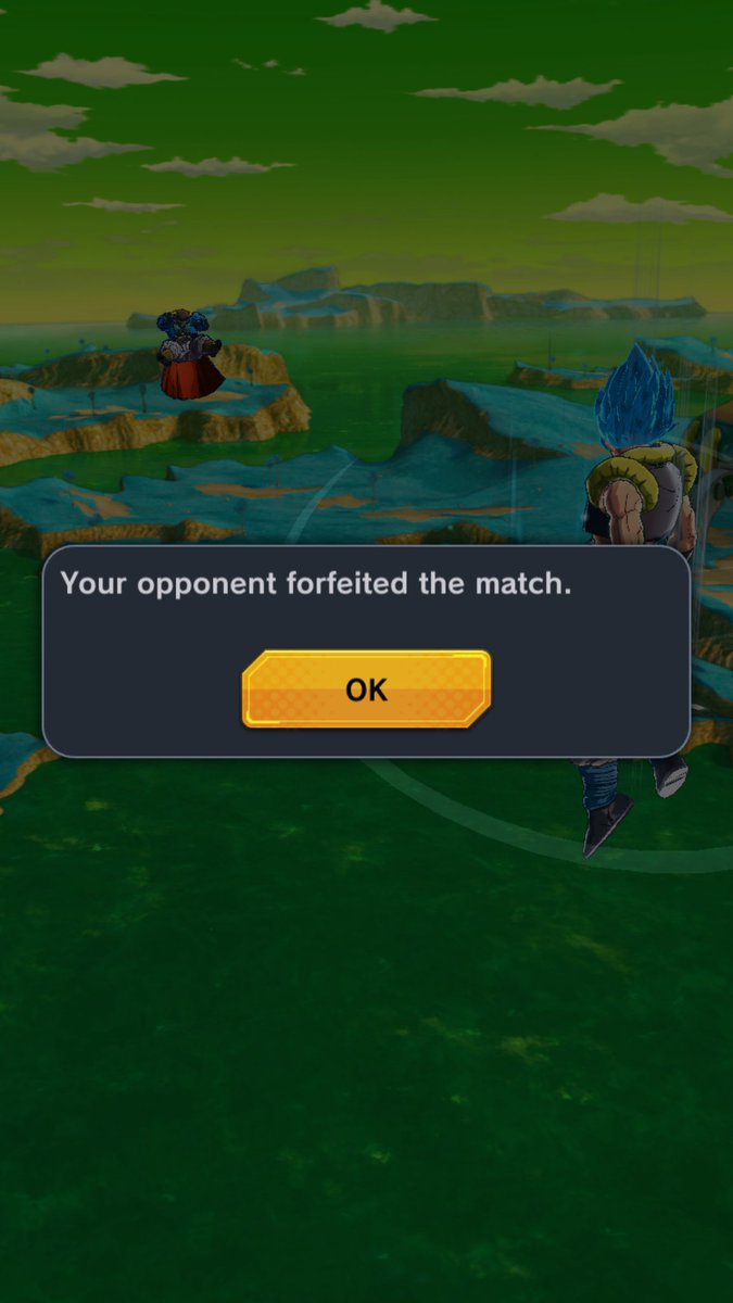 TrunksDaSigma's tweet image. Best forfeit screen I've had in weeks