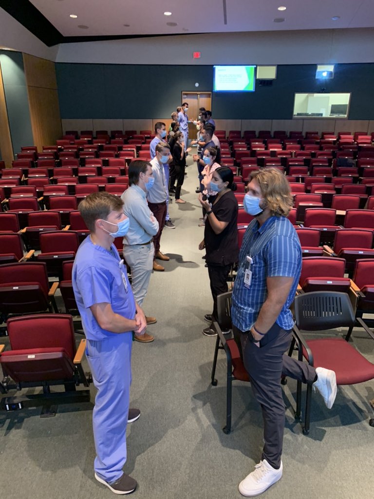TresaMcNealMD's tweet photo. Thanks to @MedEdNinja for leading out on our relationship-centered communication workshop for the interns @BSWHTemple_IMED ! Special thanks to @AHowellID,  @PCrowleyDO, and @MikeMcNealMD for your help as well. Great intern class! https://t.co/S48f8A052q