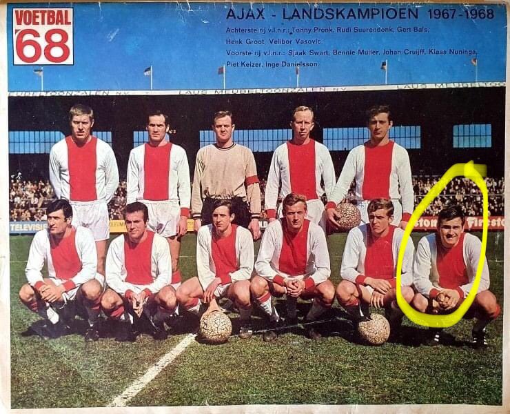 JaapvanAalst's tweet photo. Inge Danielsson,
Zweedse oud-speler van Ajax
overleden. 80 jaar.
#ingedanielsson #Ajax https://t.co/kPJFP9wVH3