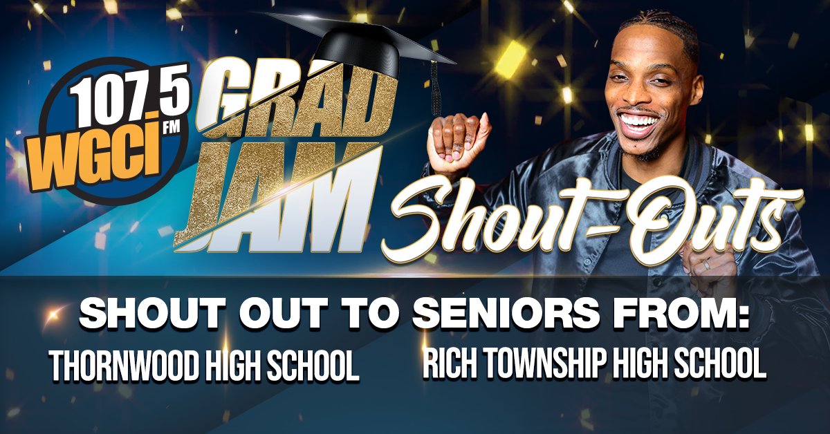 WGCI's tweet image. Turn up with @ZachBoog weeknights 6pm-midnight for the #GradJam shout outs! It's UP for the class of 2021‼️ Tune in and rep your school! 🔥🔥🔥🔥⁠ WGCI.com/listen