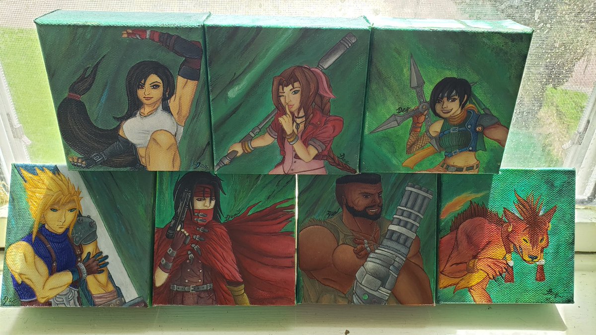 Jyghedmo's tweet photo. It my Vincent! Soon my collection is complete.. ๐
#vincentvalentine #TifaLockhart #CloudStrife #BarretWallace #AerithGainsborough #RedXII #yuffie #FF7R #FF7 #ff7remake #finalfantasy7 #finalfantasyv7remake https://t.co/ld3i1A02TI