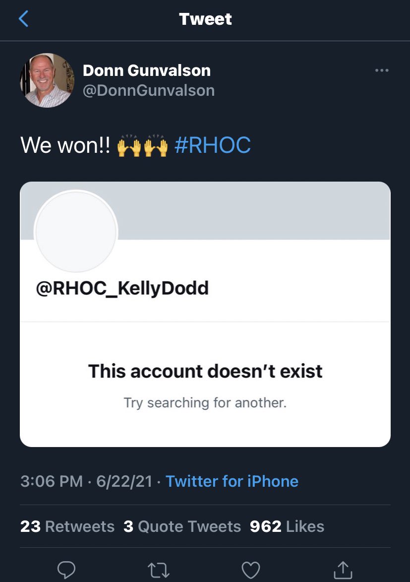 BookMylah's tweet photo. @TwitterSupport I don’t understand how parody accounts can be listed under trending topics with “actual celebrities” covered for the topic. @DonnGunvalson is a parody for @therealdonoc. @therealdonoc should be the “bravolebrity” listed not the “fake” Donn. Causes confusion. https://t.co/hoRlwywgsa