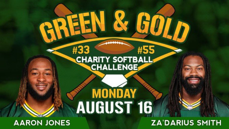Showtyme_33's tweet photo. Join us for Monday Night Softball under the lights August 16th. @zadariussmith  …. Defense doesn’t stand a chance ‼️

🎟 https://t.co/6E5Oy09fwq 🎟

Retweet this tweet for a chance to win a signed softball jersey at the game! https://t.co/CDAX9CEQQC