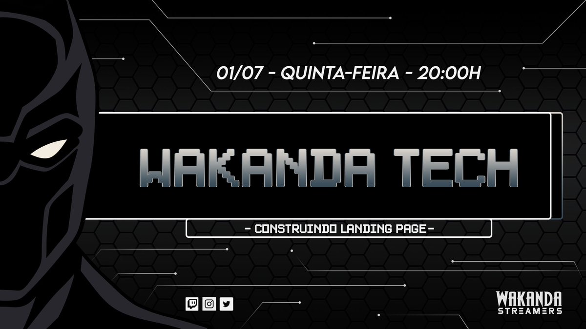 WakandaStreamer's tweet photo. E VAMOS DE SPOILER
Teremos a live Wakanda Tech👾💻
Estão preparades para sair da bolha e aprenderem sobre tecnologia com mulheres pretas? @frontfabii @leitoraincomum e @_ninack prepararam uma programação pra amanhã!
Não vai perder né? Já salva nossa contagem regressiva no insta https://t.co/rz1eKwWwk4