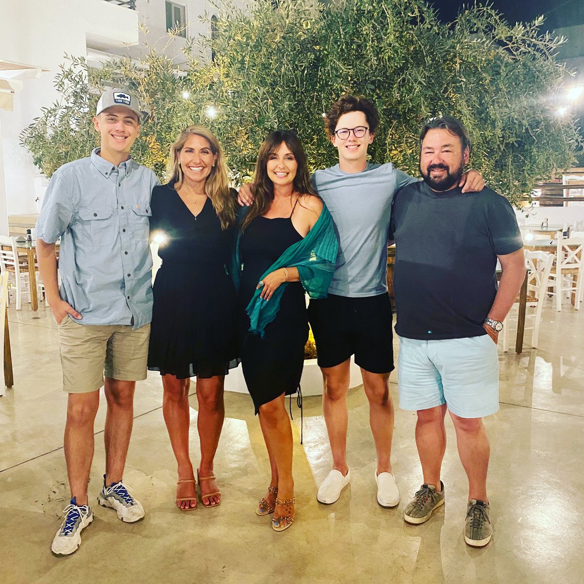 Life is just better with my tribe. #greekingout #naxos #evileye #lionel,iamhere  #howyougo2021