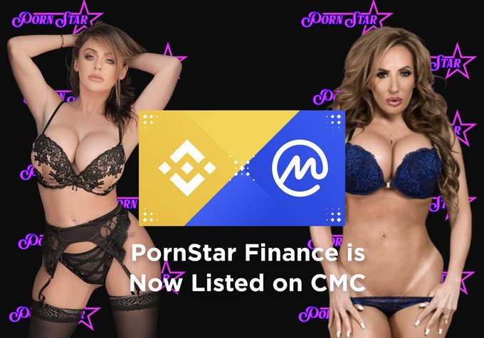 🚀 @pornstar_token just listed on CMC! We are pumpin hard! #pornstarfinance #nomorechargebacks come chat