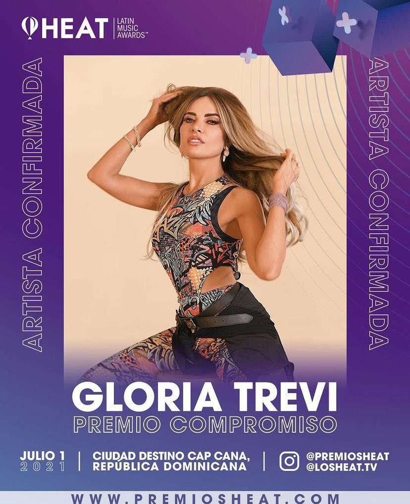 HausOfTrevi's tweet photo. .@GloriaTrevi recibirá el #PremioCompromiso el día de mañana en los @lospremiosheat , y promete una presentación súper explosiva 🔥😍 https://t.co/yGMEEYaeNF