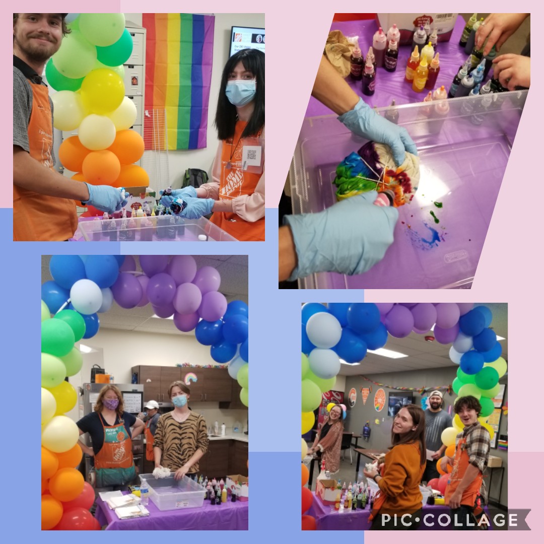 Ned_THD's tweet photo. Celebrating our beautiful and diverse family of associates at 421! Happy #pride2021🏳️‍🌈! #dynamicD18 #respectforallpeople https://t.co/7pW2oVu47v