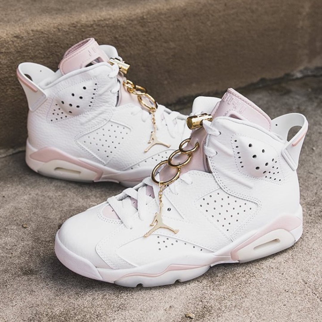 retro 6s rose
