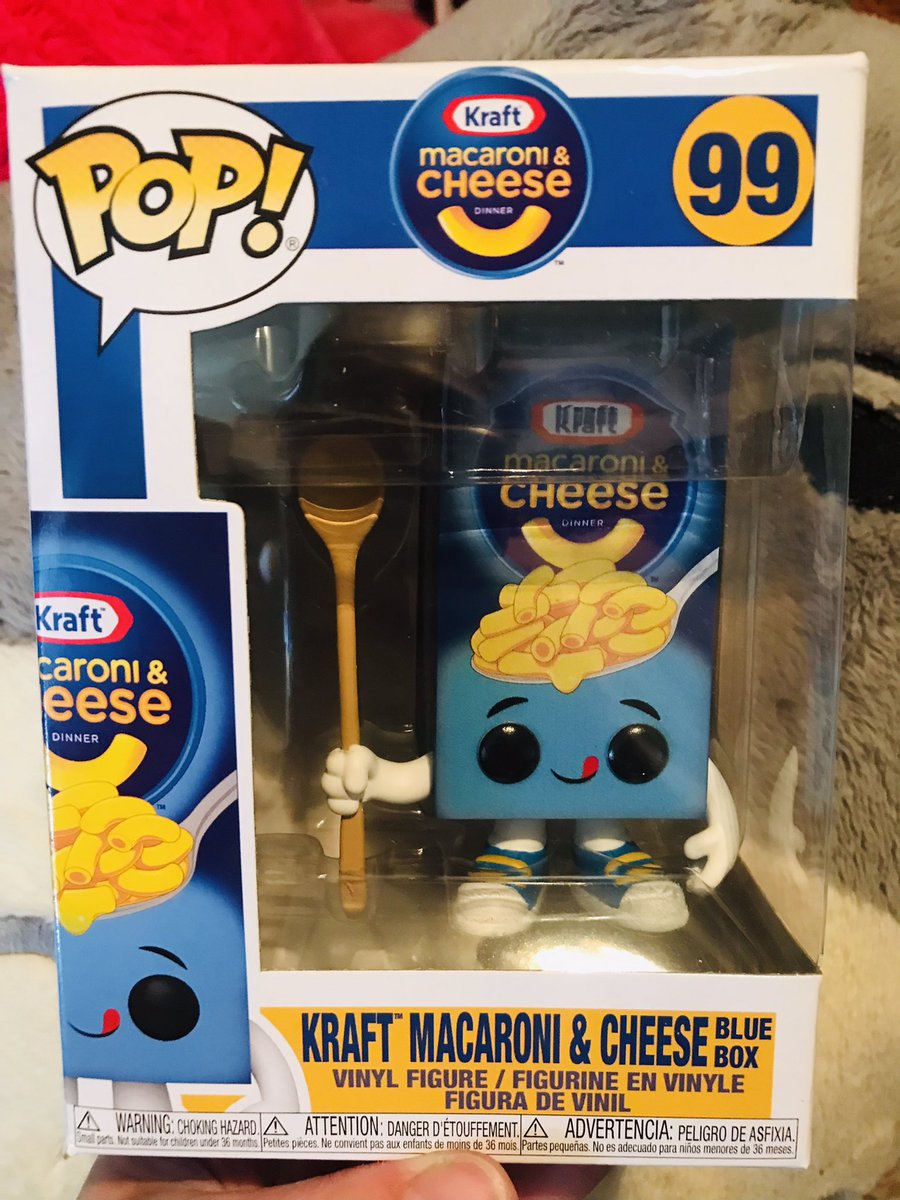 PateeSondra's tweet photo. POP! Ad Icons: Kraft Mac and Cheese has arrived !!! He’s so adorable 🥰
#KraftMacandCheese #funkopop #toycollector #funkopopvinyl #kraftmacroni #FunkoPopAdIcons #nerdlife #funkopopcommunity #toycollection
Now he’s added to Brent and I’s Funko Icon Ads collection ❤ https://t.co/slXt0J30xq
