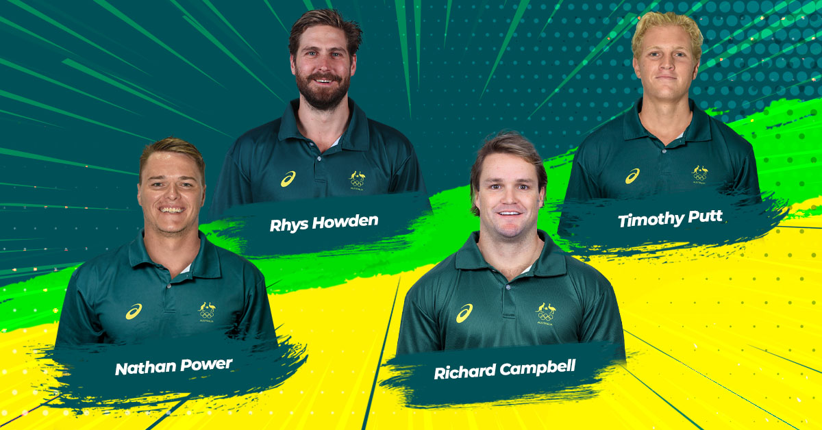 <a href="/WaterpoloAus/">Water Polo Australia</a> Richie Campbell &amp; <a href="/RhysHowden/">Rhys H</a> both equal the <a href="/WaterpoloAus/">Water Polo Australia</a> Olympic record making their 4th Olympic Team, Aidan Roach, Joel Dennerley &amp; Aaron Younger return for their 3rd Games, George Ford makes his 2nd Team, while 7 players make their Olympic debut.

👉 teama.us/SHARKSTOKYO