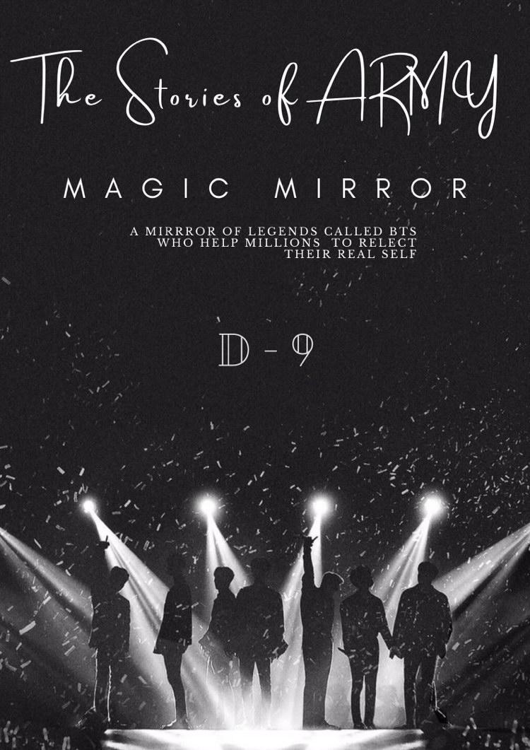KansaraKhushi2's tweet photo. #magicmirrorbts
#btsarmystories
@bts_bighit
@BTS_twt
#BTS
This contains the stories of ARMY’s from all around the world and how BTS saved them from the broken world.”
This book will be release on July 9, 2021 to honor the ARMY Day. https://t.co/otQhXDaCHZ