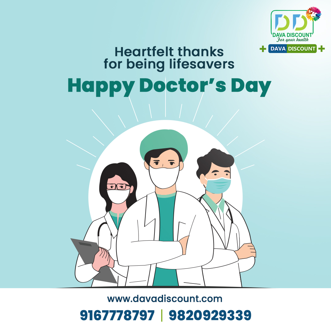 davadiscount's tweet photo. Happy Doctor's Day 

#davadiscount #HappyDoctorsDay https://t.co/HMTOAojvy7