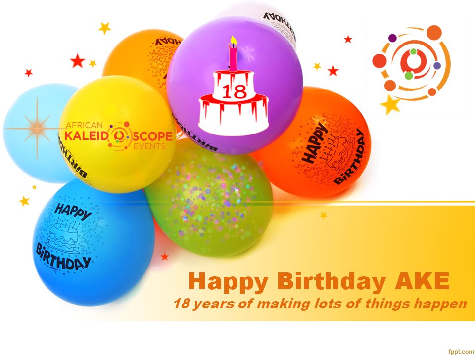 AfricanK_Events's tweet photo. Start of a brand new month and reminder of an 18 year journey

🎉18 years of making lots of things happen🤹🏼

#18thbirthday 
#doingitwithlove 
#passion
@alison_barnard https://t.co/r3mrz4EEkR