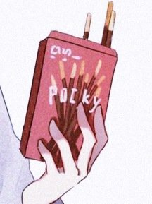 ❝ okay, okay  !  i saw you staring . . did you want one  ?  ❞

she asked, holding out a box of pocky .