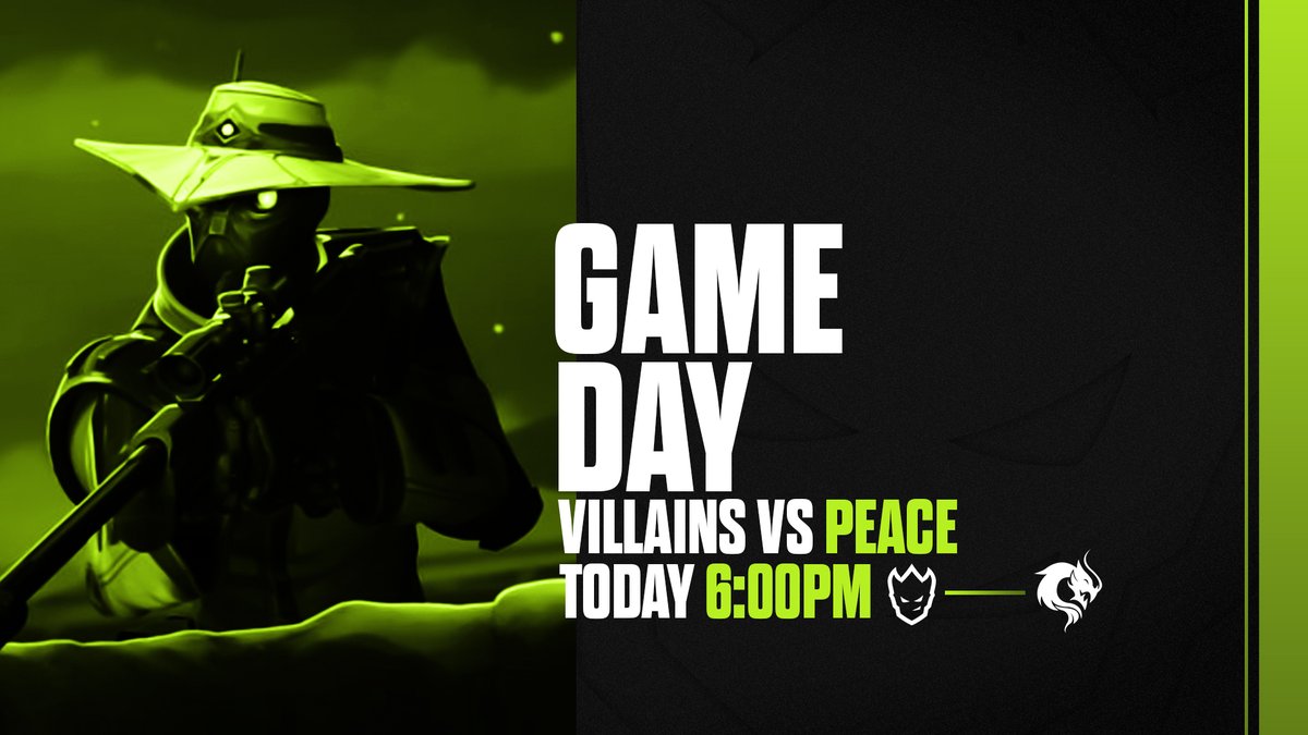 VillainsESC's tweet photo. [#VALMATCHDAY]

Our @PlayVALORANT team takes on @pce_gg in the VOT stage 3 closed qualifier!

Lets slay the dragon!

Cast - TBA

#EVILBYNATURE | #VOTLPL | #VILLAINSTAKEOVER https://t.co/tysl8WPR5Y