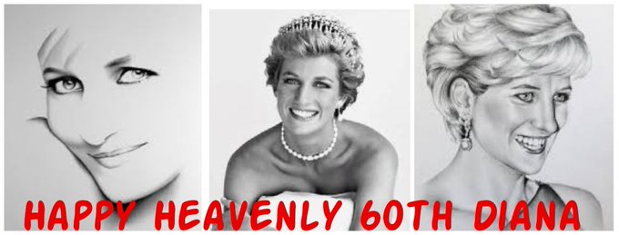 Happy Heavenly 60th Birthday to our People\s Princess  Diana  Princess of Wales 