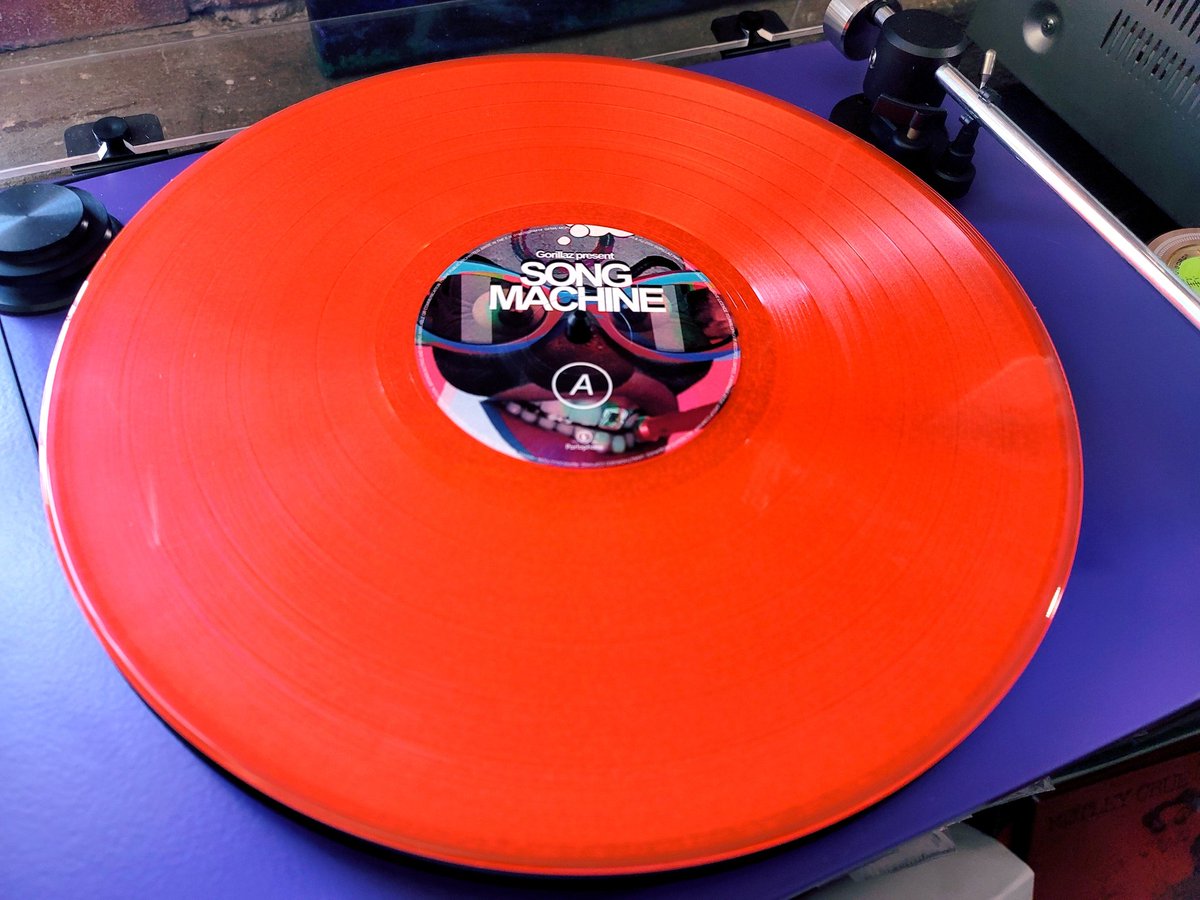 KinkadeNau's tweet photo. Song Machine, Season One: Strange Times - Gorillaz

#Gorillaz #UTurnAudio #OrbitCustom  #record #vinyl #records #LP #vinylrecord #vinylrecords #vinylcommunity #recordcommunity  #vinylfiend #recordfiend #vinylcollection #recordcollection #vinylgram #recordgram #KillAllHumans https://t.co/ARmJZMmGGe