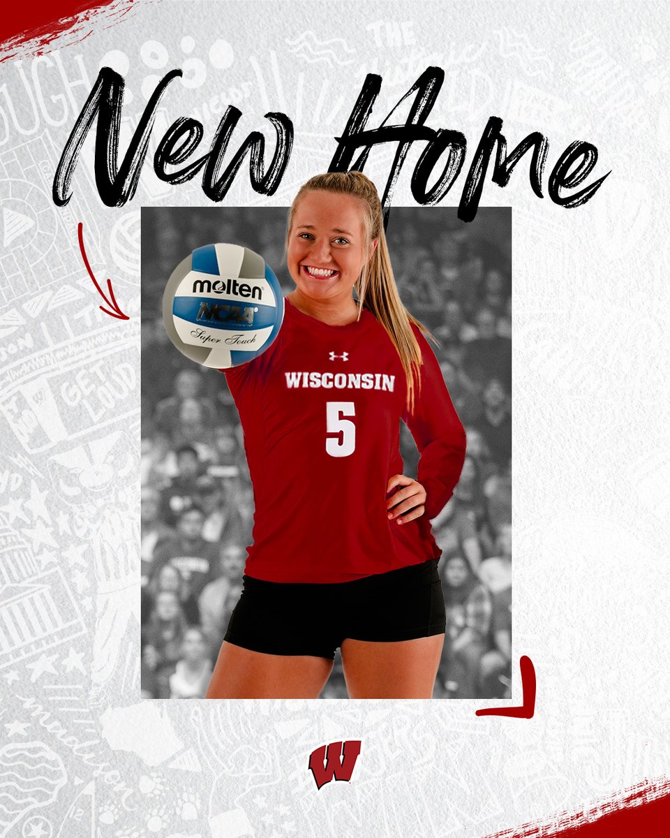 BadgerVB's tweet photo. Did you notice a new face in that last photo? (we know some of you guys are like that, don't try and fake it).

We would like to finally, officially, welcome the newest member of our family, Josyln Boyer (@joslynboyer_)!!!

Give her the big Badger welcome she deserves😃 https://t.co/ixTgoh1Vqm