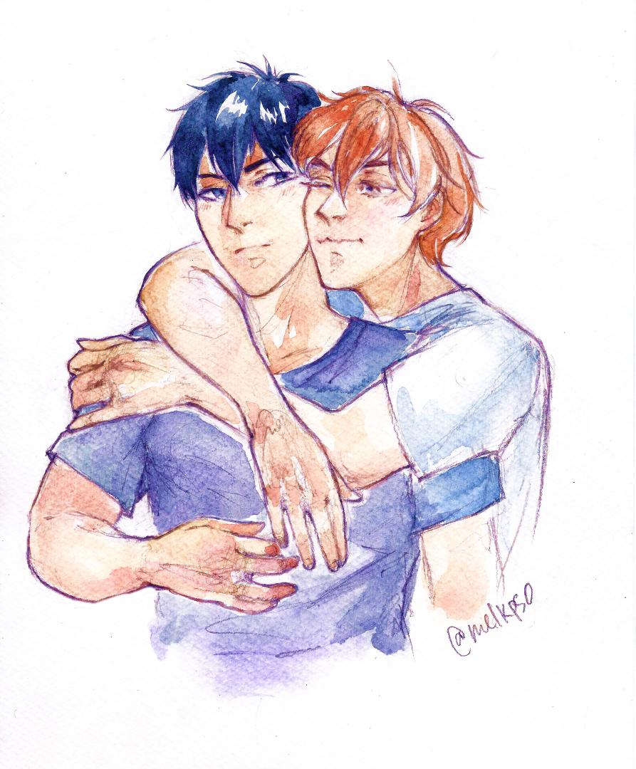 melkpso_art's tweet photo. Sketched Ue-san and Mafuyu from "Given" 🎸🌈
I'm a little late for the pride month but love is love in any season, you know

#loveislove #Given #Pride2021 #Pride #PrideMonth2021 #sketch #givenfanart #givenanime #animetwt #anime #art #animeart #ArtistOnTwitter #artistsontwitter https://t.co/goXB69Xzvi