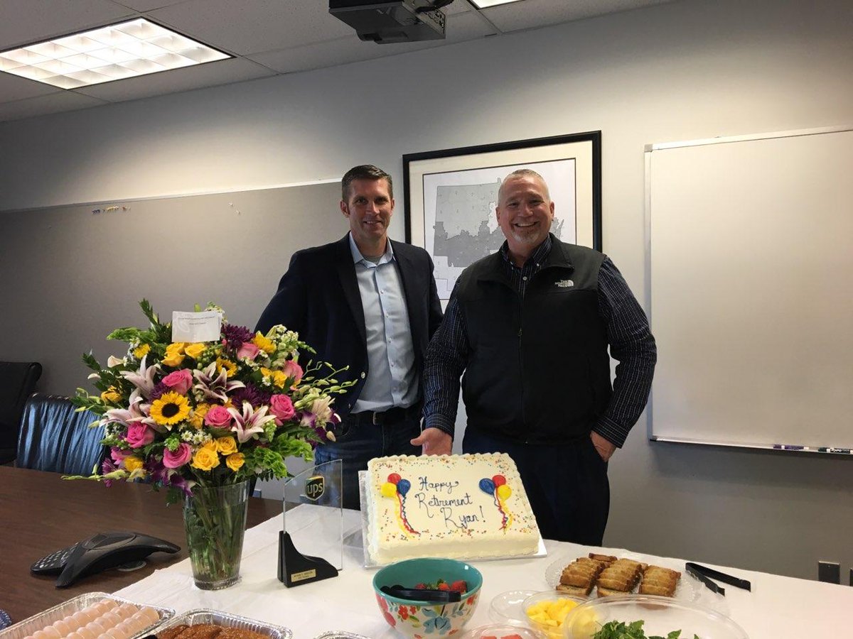 One exceptional partner retiring today after 35 YOS! Congrats Ryan! Enjoy the next chapter you earned it! <a href="/NP_UPSers/">Northern Plains</a>