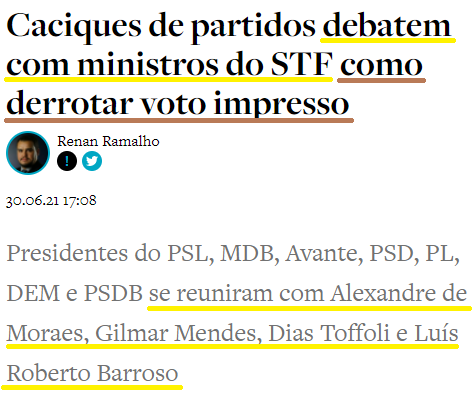 paulofilippus's tweet photo. Se a nossa Constituição, no Parágrafo 1º Artigo 95, diz que é VEDADA a "atividade político-partidária" dos nossos Ministros do STF.

Alguém pode me explicar como isso aqui acontece e ninguém é punido? 

#STFVergonhaNacional #VotoImpressoAuditavelJa https://t.co/kDUSCXxzVg