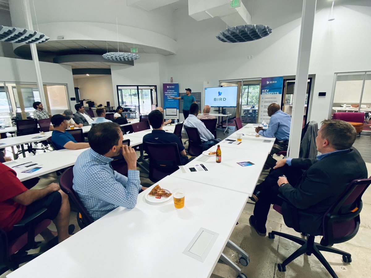 SolderWorks's tweet photo. The #communitycomeback event has officially kicked off with @BIRDanalytics! https://t.co/n63Tyw2Da5