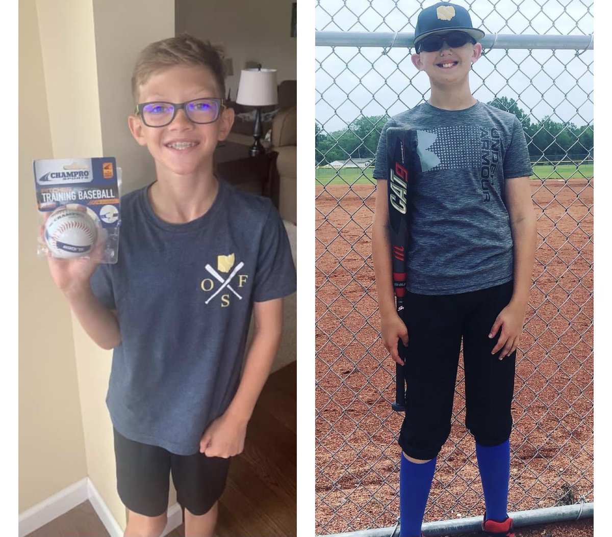 OSFBaseball's tweet photo. Congrats to Brennan and Will from our 10u squad on winning the pitching and HR derby competitions respectively at the Elite Sports Performance Camp this week! @EliteSportsTour 
#OSFBaseball https://t.co/v84nt9TGqU