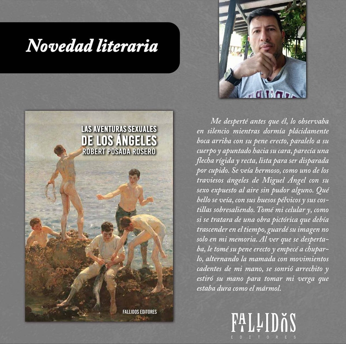 robertposada's tweet photo. Mi agradecimiento infinito a mi amiga Kat, quien me abrió un espacio en Barnes and Noble Library para promocionar mi nueva novela 'Las aventuras sexuales de los ángeles' en Boca Ratón, Florida. Consíguela en @amazon #FallidosEditores
@fallidoseditor1
@robertposada
@ElJodario https://t.co/64YKpZl5OL