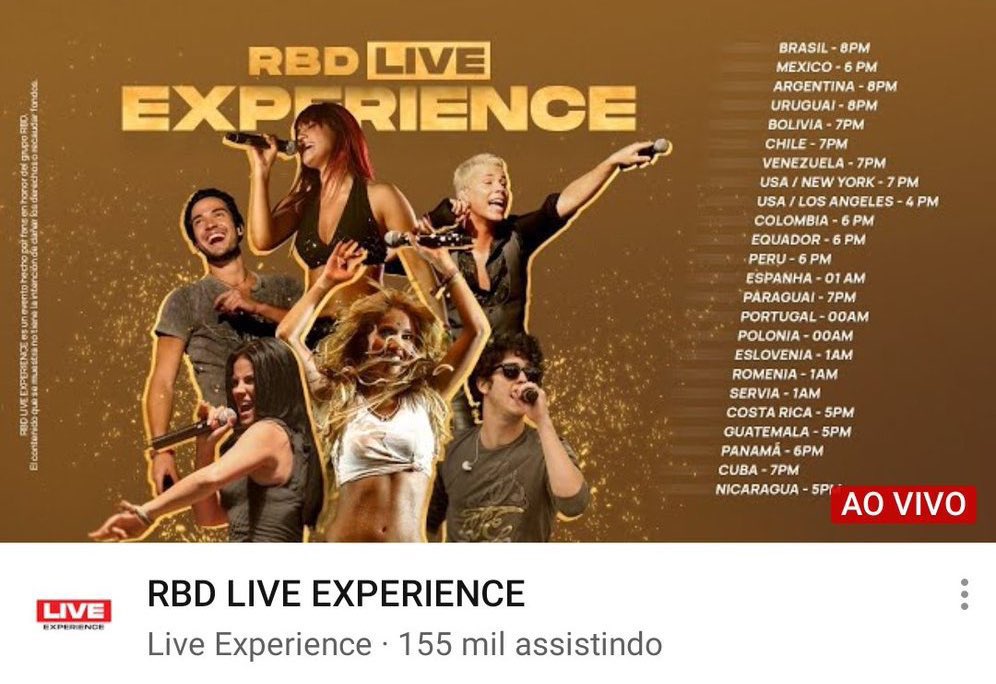 byafvt's tweet photo. ano passado tivemos live feita por fãs derrubada por direitos autorais, vários vídeos do RBD apagados do youtube, hashtag #FreeRBD e QUE PASO CON RBD, carta aberta dos fãs pedindo ajuda aos integrantes.. SÉRIO KKKKKKKK e agora estamos na expectativa de anúncio de turnê MEU DEUS https://t.co/l06BLcl0eC