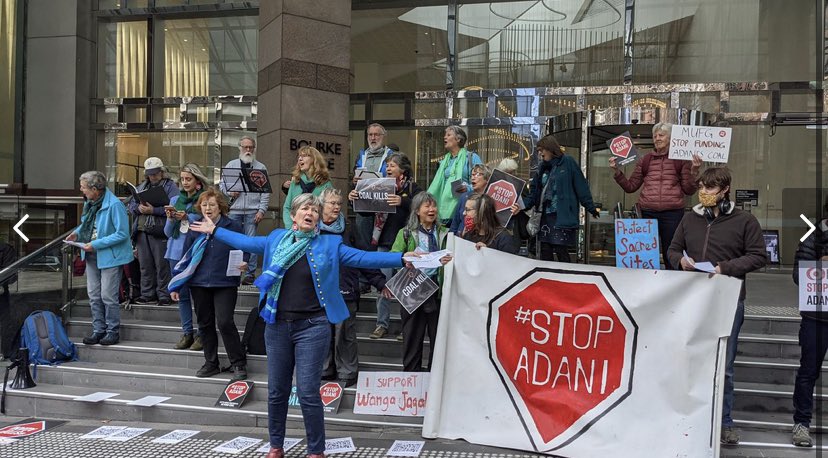 StrikeClimate's tweet photo. . @adanionline have launched a campaign to submit ideas to solve climate change… that’s a bit embarrassing considering they’re building the largest coal mine in Australia’s history 😬 #StopAdani https://t.co/MXwSTrjXcO