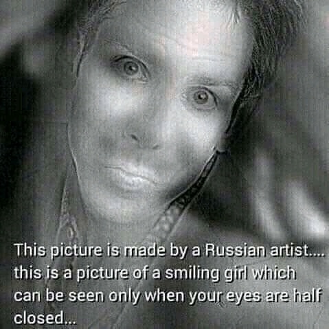 An optical illusion to start or end your day depending on where you are Cling xx