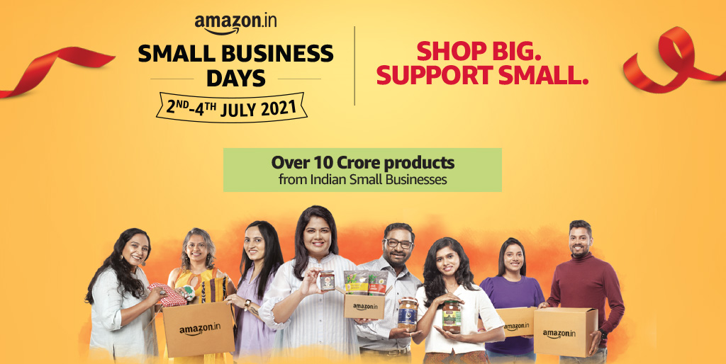 amishgupta13's tweet photo. “Shop Big. Support Small” at Amazon Small Business Days from 2nd July to 4th July #AmazonSmallBusinessDays #AmazonSBD https://t.co/BiHydqVrPG