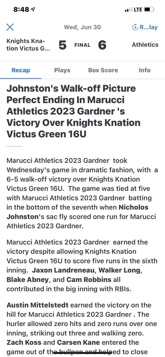 Marucci Athletics Baseball tweet media