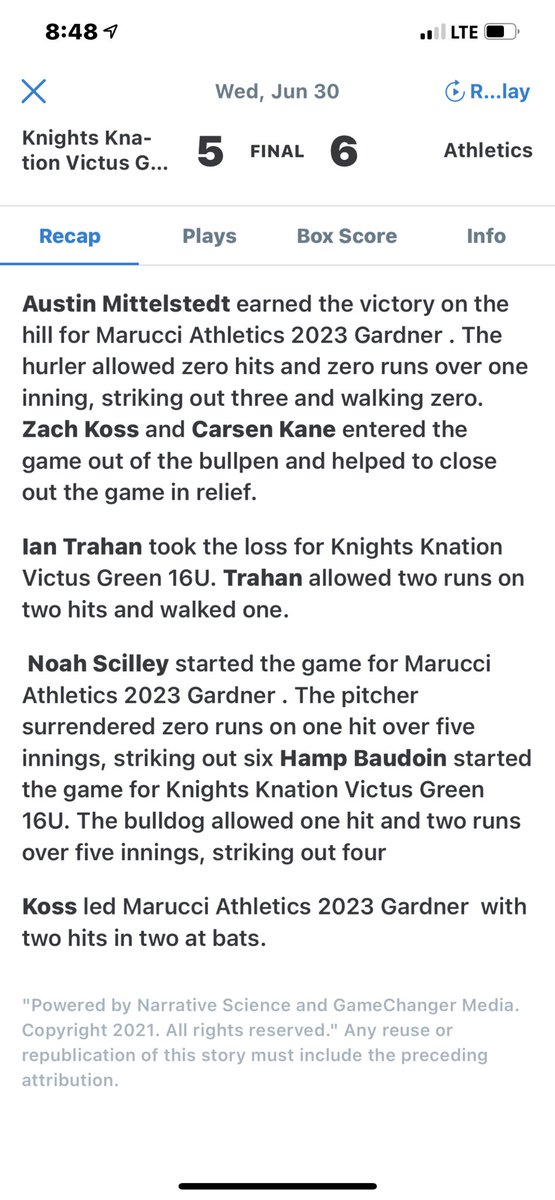 Marucci Athletics Baseball tweet media