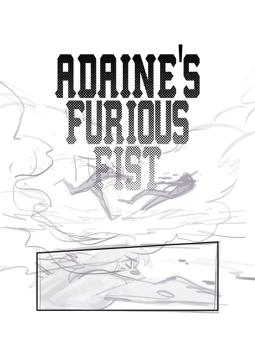 Adaine's Furious Fist (2/2)
THAT SAID, I am still obsessed with this scene so maybe I'll try an animatic or something instead.  Perhaps....also with the spell names written into it, for spice???  Anyway thanks for reading, watch Dimension 20: https://t.co/pNT8MdLVe3 