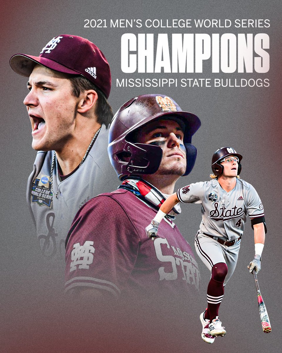 ESPN (@espn) on Twitter photo .<a href="/HailStateBB/">Mississippi State Baseball</a> WINS THE #CWS š
This is the first-ever national championship in ANY SPORT for Mississippi State š³ š .<a href="/HailStateBB/">Mississippi State Baseball</a> WINS THE #CWS š
This is the first-ever national championship in ANY SPORT for Mississippi State š³ š
