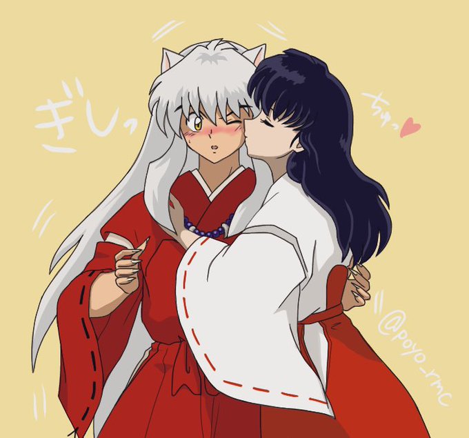 呼びかけて振り向き際にキスのtwitterイラスト検索結果