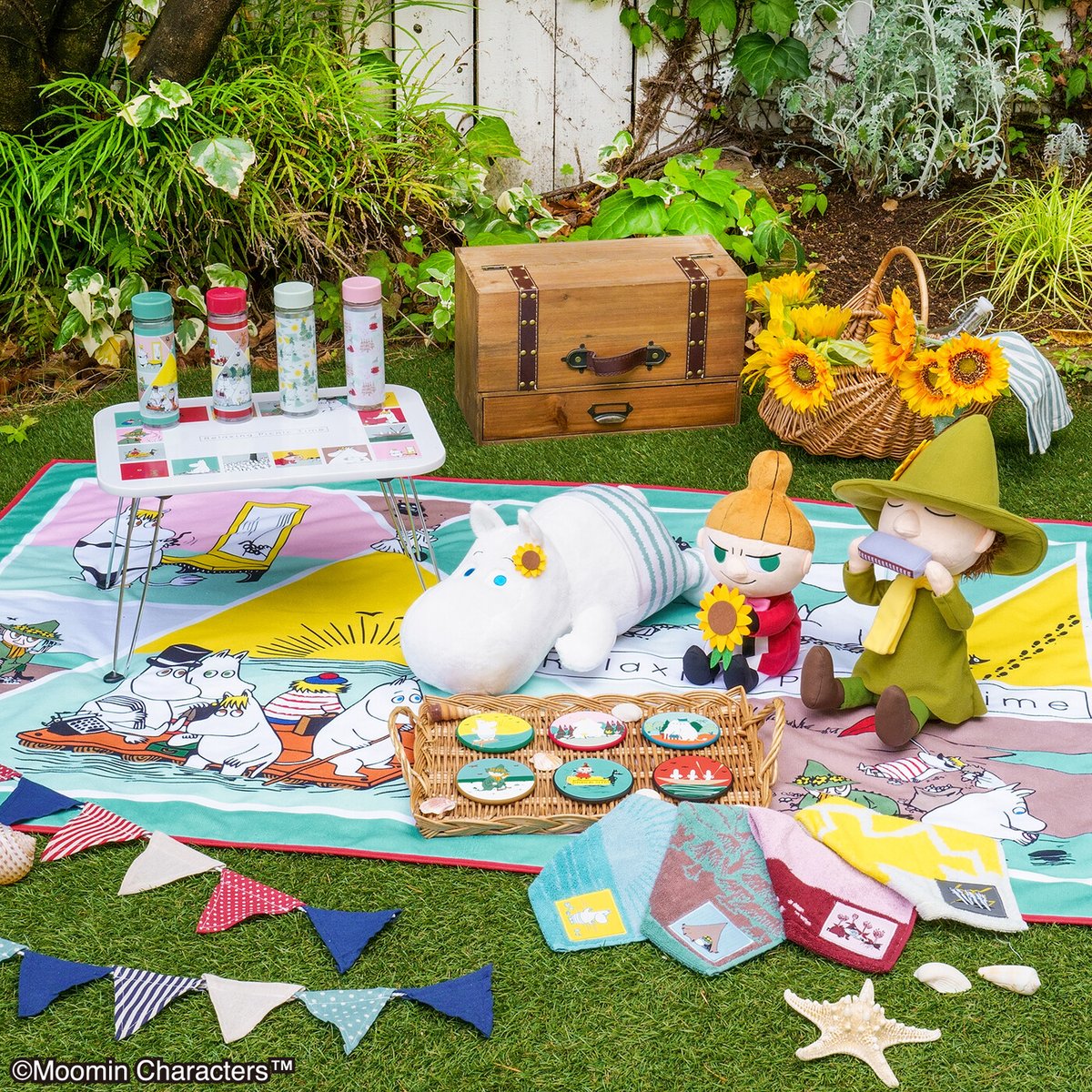 🌻全ラインナップ公開🌻 『一番くじ #ムーミン ～Relaxing Picnic Time