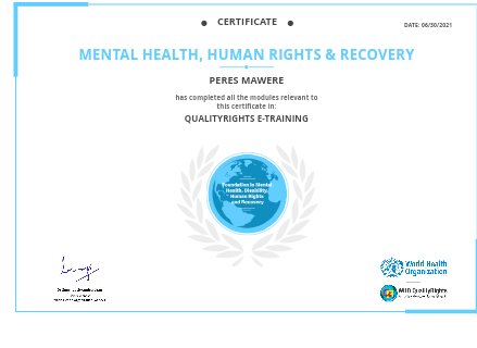 obilohmawere's tweet photo. I am Quality Rights Certified. Are you?
@BasicNeedsKenya @MOHmentalhealth @ChiromoHospGrp @CBMKenya @letsbonga @CapitalFMKenya #5weekchallenge #QualityRights
@osto04 https://t.co/1u5S6rIyjq