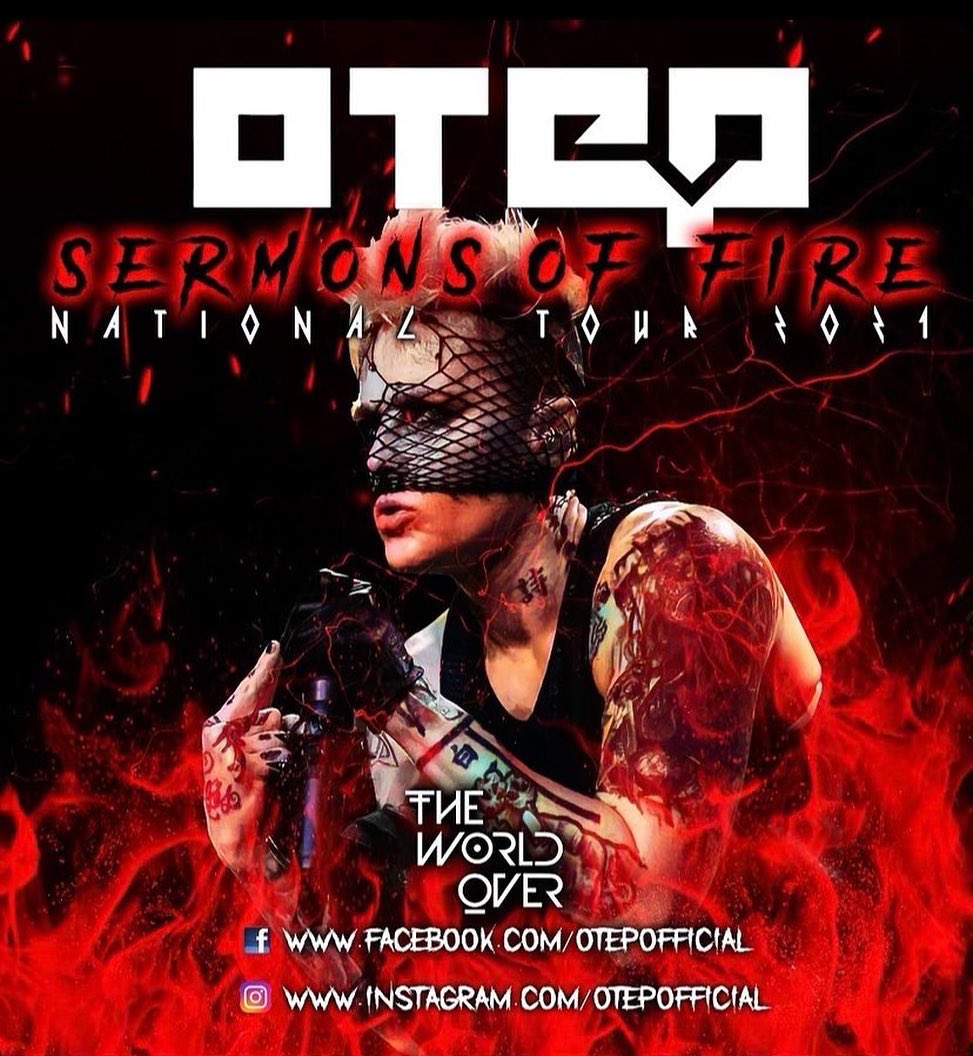 worldoverband's tweet photo. We’re hitting the road this fall with @therealPM5K and @otepofficial! What date are YOU coming to? Check out our full show lineup and make sure to tell a friend! 🤘🏼🤘🏼
#otep #powerman5000 #theworldover #falltour https://t.co/T1vA2C316k