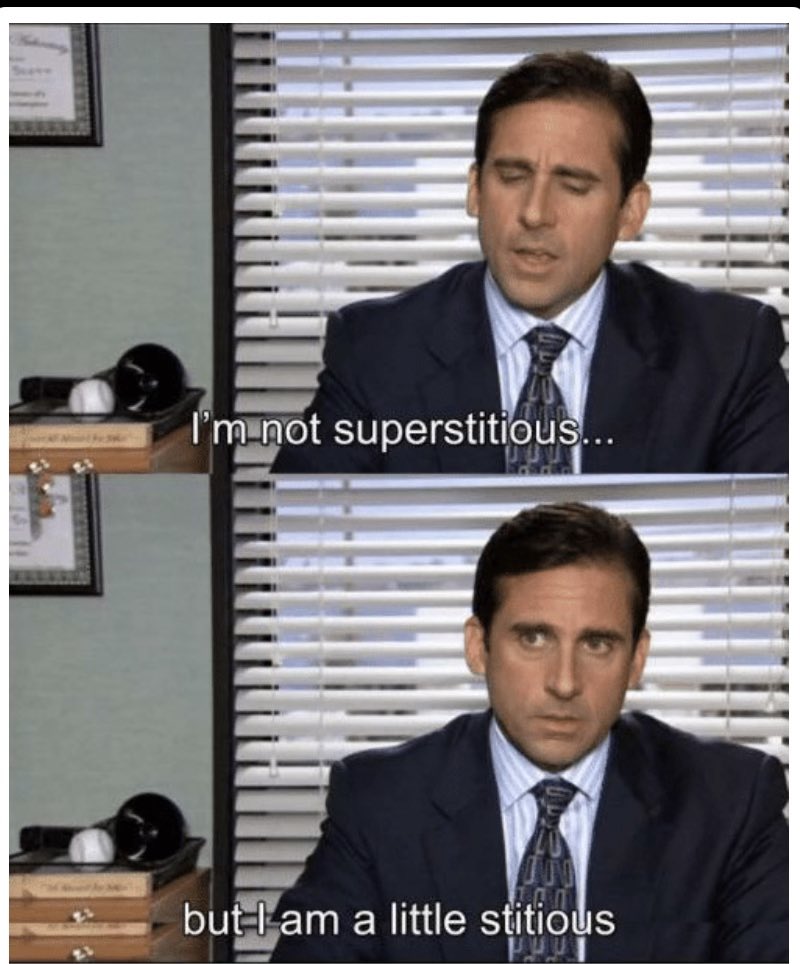 Here at International Supernatural we’re a little stitious. Alana wards off the evil eye by spitting and Liam, well he’s got the luck if the Irish on his side. What about you, troll friends? Which superstition(s) do you cling to?”