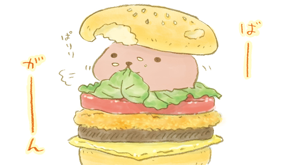 「ハンバーガー 白背景」のTwitter画像/イラスト(新着)｜21ページ目