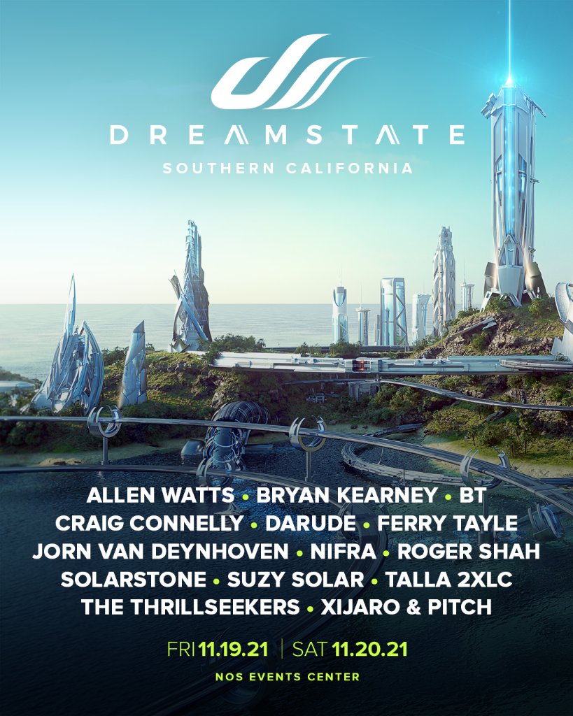 Dreamstate SoCal 2021 Return Lineup