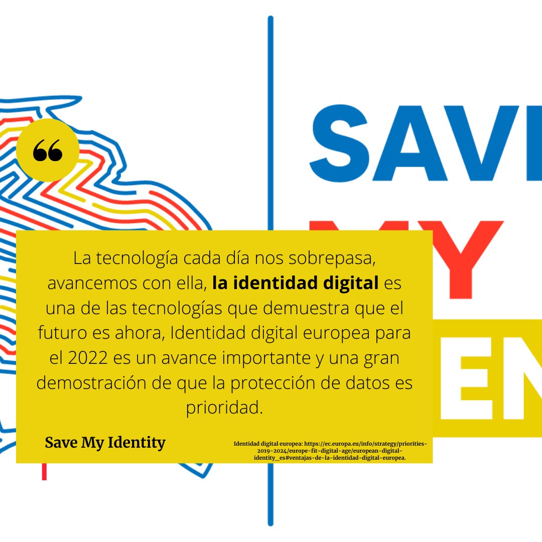 smidvenezuela's tweet photo. #identidad es urgente el avance en la implementación de sistemas de identidad digital. Europa contará con identidad digital desde 2022 ¿Por qué no implementar algo similar para los venezolanos?
Más información Identidad digital europea: https://t.co/IMjzBf0iFe…
#savemyidentity https://t.co/ZBgCMWsXLe
