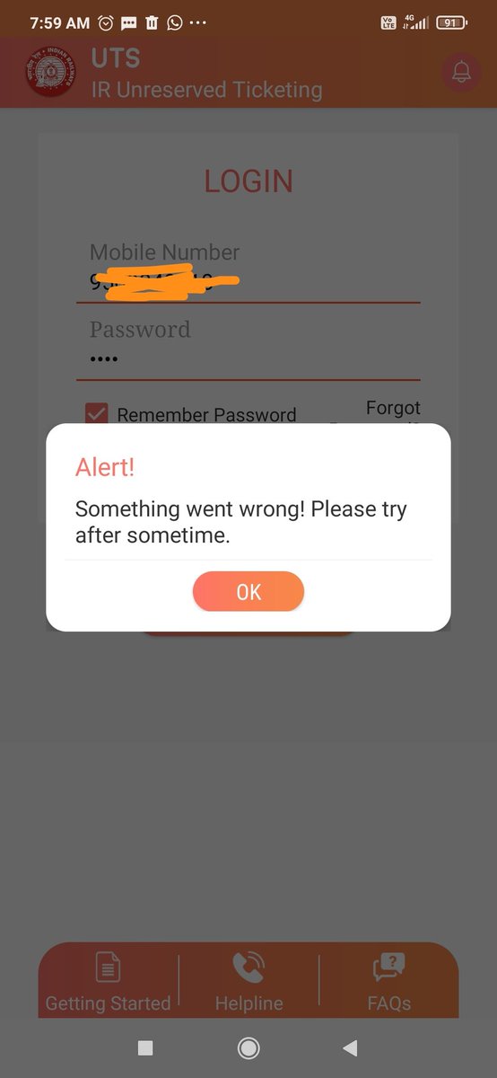 Amjadhs's tweet image. #UTS  app is not working, pls check this. We are unable to buy tickets,@NWRailways @Indianrailway18 @DRMJaipur @GMNWRailway