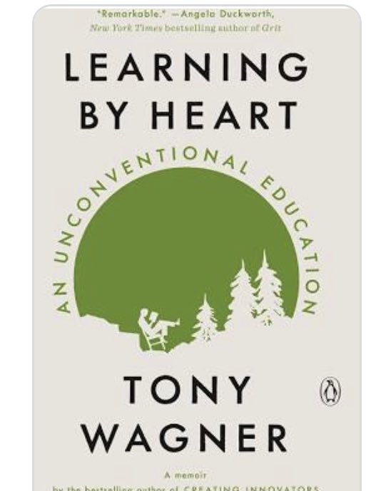 DrMacPrincipal's tweet photo. Finally finished my first book of the summer! @DrTonyWagner ‘s latest book did not disappoint!! An excellent story-teller, Tony’s autobiographical account of innovating education inspired me!! #learningbyheart https://t.co/zMDFNTpoGA