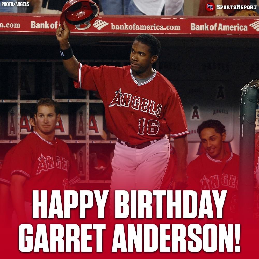 Happy birthday Garret Anderson 